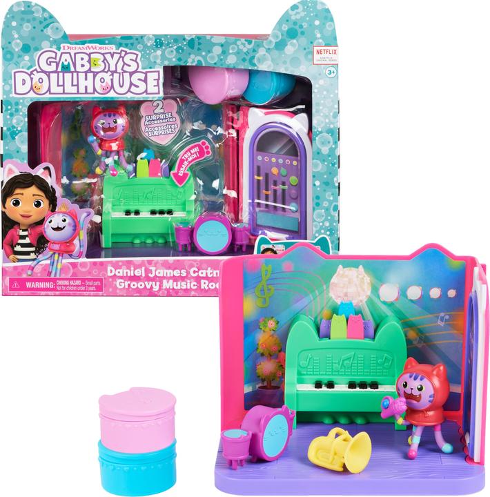 Gabby's Dollhouse Deluxe Room DJ Catnip's Music