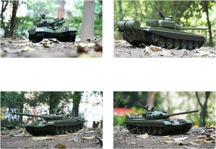 Image du produit Es-toys Heng Long, RC Tank Russian T- 72 (RTR Prêt à fonctionner)