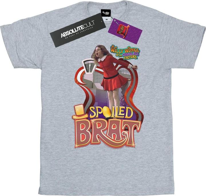 Produktbild Willy Wonka & the Chocolate Factory Spoiled Brat TShirt Jungen (152, 158)