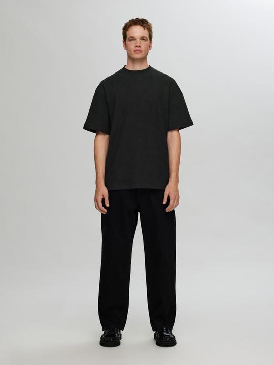 Actual product image Selected Homme Relaxed Fit Waffelmuster T-Shirt (XL)