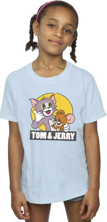 Immagine prodotto Tom & Jerry Sketch Logo Maglietta Ragazze (128)