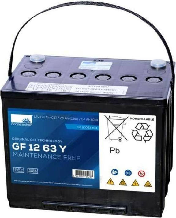 Produktbild Sonnenschein GF 12 63 Y O GEL Batterie (12 V, 70 Ah)