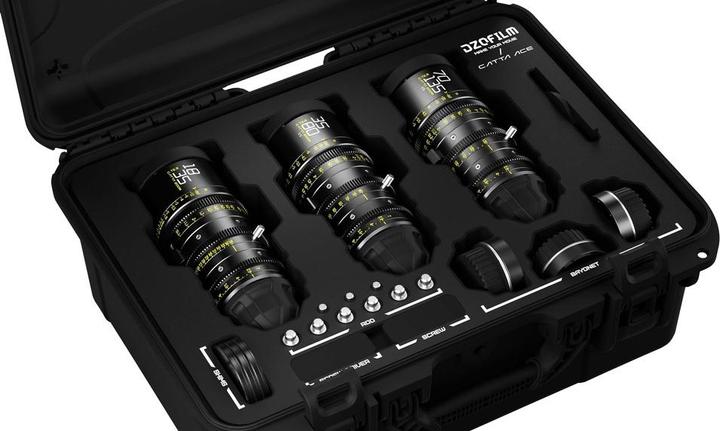 Immagine prodotto Dzofilm Catta Ace Zoom 3-Lens Kit 18-35/35-80/70-135 T2.9 Nero (L-mount, C-mount, Full-frame)