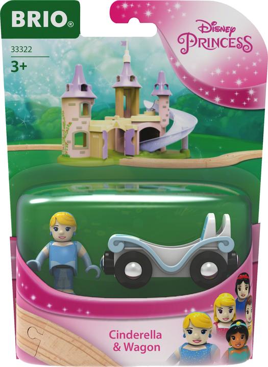 Produktbild Brio Eisenbahn Disney Princess Cinderella mit Waggon