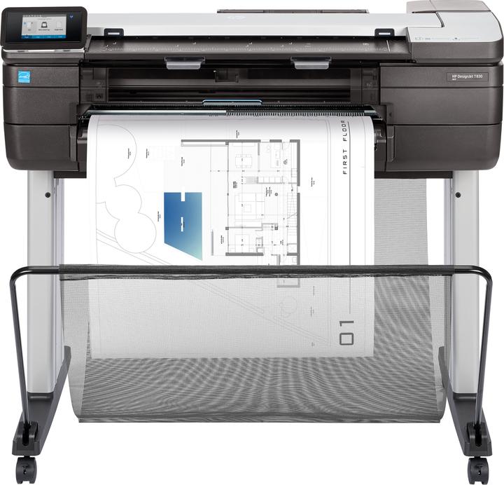 Actual product image HP T830, 24" MFP DesignJet (Ink, Colour)