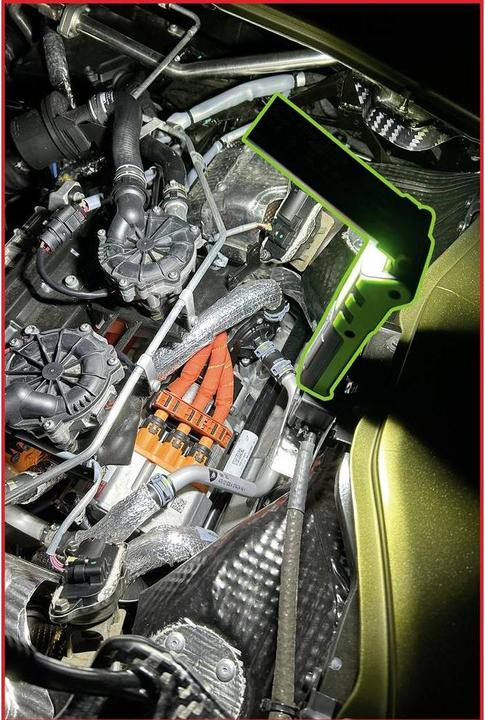 Actual product image KS Tools COMPETITION LED work lamp set 2 pcs.