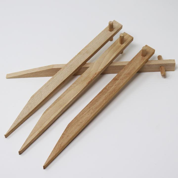 Produktbild Aquagart 60 Erdanker aus Buchenholz I Holz Bodenanker Holzpock Befestigungsanker