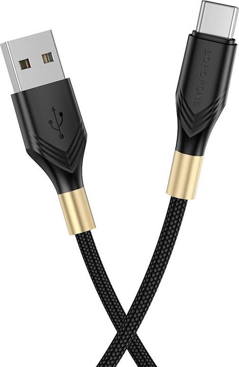 Actual product image Borofone USB A — USB C (1 m, USB 2.0, 18 W)