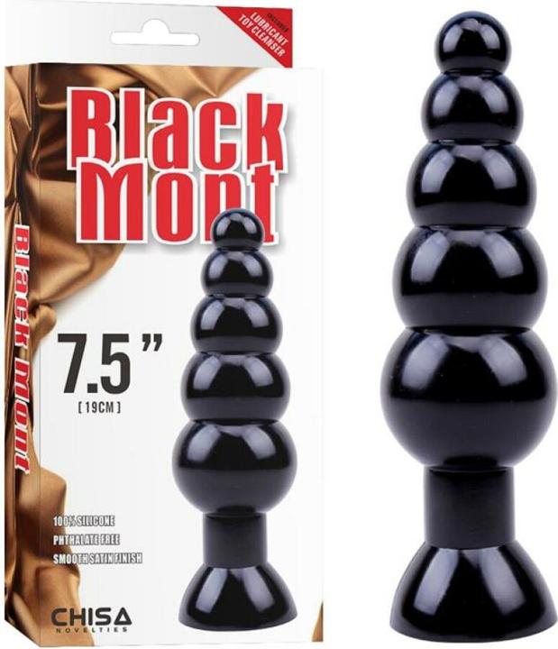 Image du produit Chisa Grande perle anale 7.2 noire