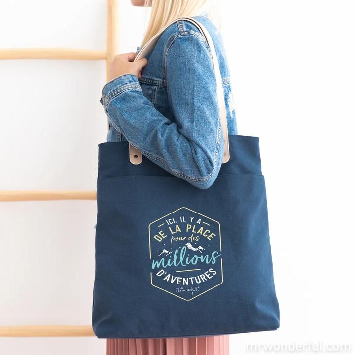 Produktbild Mr. Wonderful tote bag - hier gibt es platz für