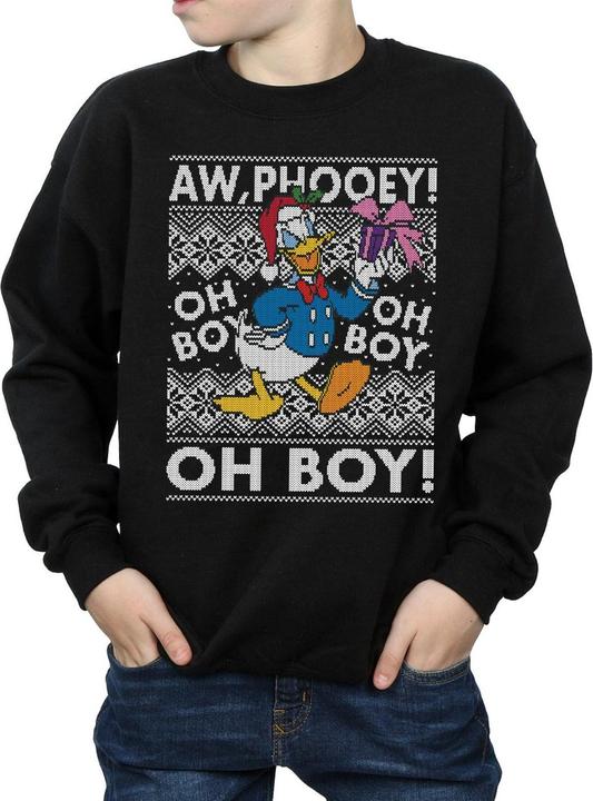Image du produit Disney - Sweat DONALD DUCK CHRISTMAS FAIR ISLE - Garçon (152, 158)