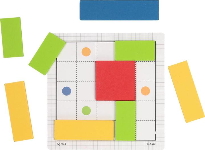 Productafbeelding IQ Puzzel Hout, Niveau 1