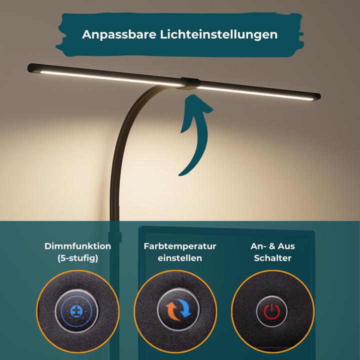 Actual product image Luxula LED Desk Lamp (800 lm)