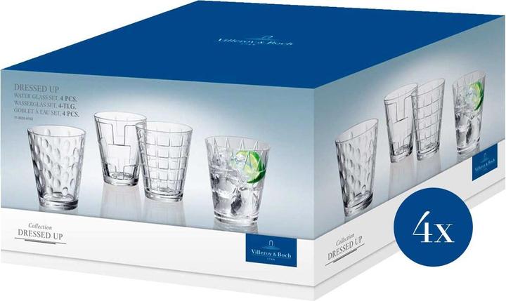 Produktbild Villeroy & Boch Wassergläser Dressed Up (0.31 l, 16 x)