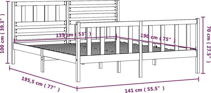 Immagine prodotto VidaXL Neils (140 x 190 cm)