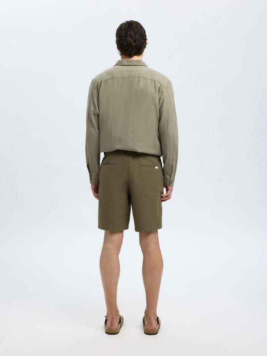 Actual product image Selected Homme Slhregular-Karl Seersucker Shorts Noos (XL)