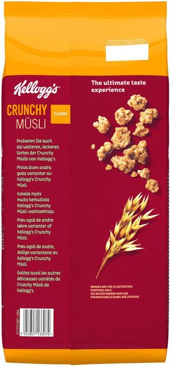 Actual product image Kellogg's Crunchy Muesli Classic 1500g (1500 g)