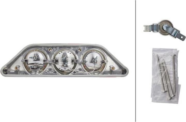 Actual product image Hella Rear light right bulb technology for HYMER