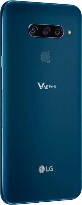 Actual product image LG V40 ThinQ (128 GB, Moroccan Blue, 6.40", Dual SIM, 16 Mpx, 4G)