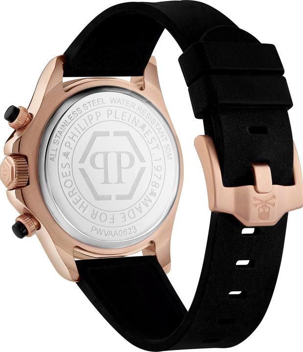 Actual product image Philipp Plein PWVAA0623 Street Couture Chronograph Men's Watch 43mm 5ATM (Chronograph, 43 mm)