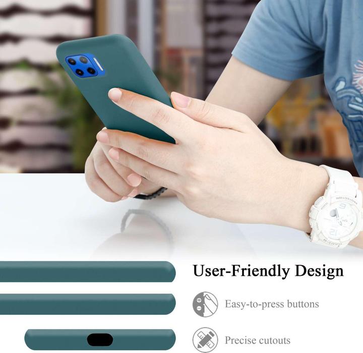 Actual product image Cadorabo Bumper Case for Motorola MOTO G 5G PLUS TPU Liquid Silicone Cover for Motorola MOTO G 5G PLUS (Motorola Moto G 5G Plus)