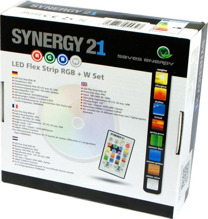 Produktbild Synergy 21 LED Flex Strip RGB-W DC12V KOMPLETT Set V2 (500 cm, Indoor)