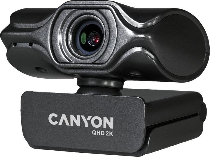 Immagine prodotto Canyon Webcam con risoluzione 2K e microfono C6, 2048x1536, angolo di visione di 80°. (2 Mpx)