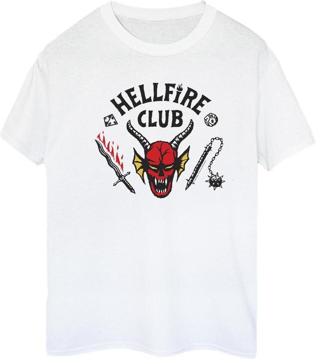 Immagine prodotto Netflix Stranger Things Hellfire Club Maglietta Ampia Donna (S)