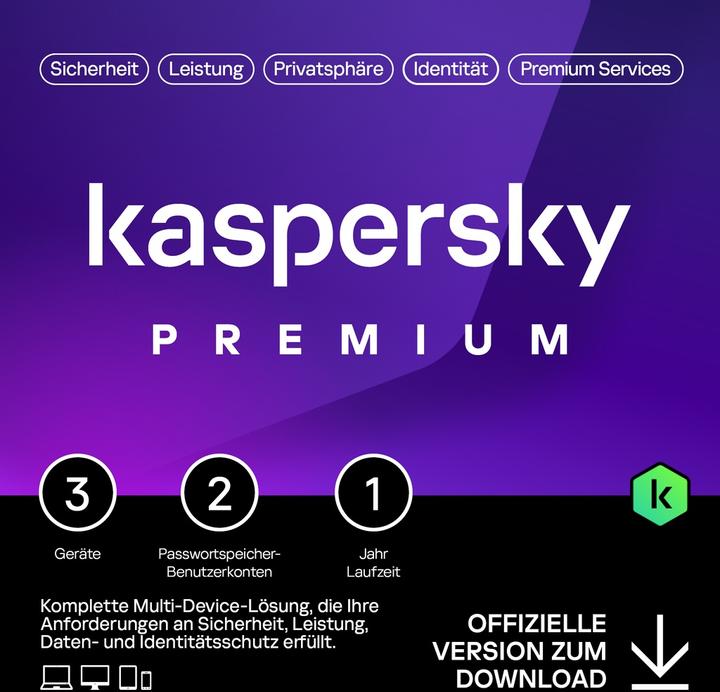 Image du produit Kaspersky Premium (3 PC) (12 mois)