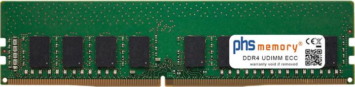 Actual product image PHS-memory 16GB RAM Memory for Netgear ReadyNAS 524X DDR4 UDIMM ECC 2133MHz (Netgear ReadyNAS 524X, 1 x 16GB)