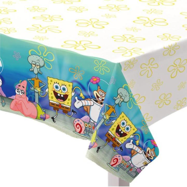 Amscan Spongebob Tablecloth Spongebob Party (120 x 180 cm)