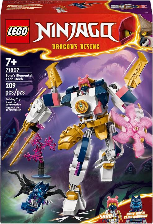 Image du produit LEGO 71807 Soras Technikmech (71807, LEGO Ninjago)