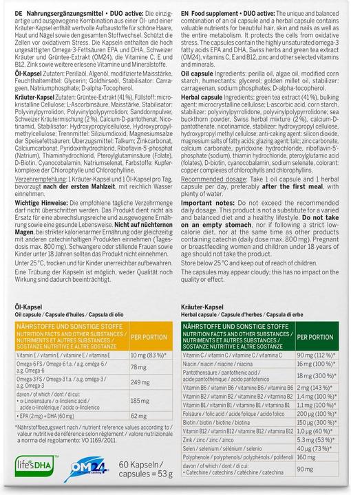 Actual product image Rausch Swiss herbal vitality capsules (60 Piece, Capsules, 90 g)