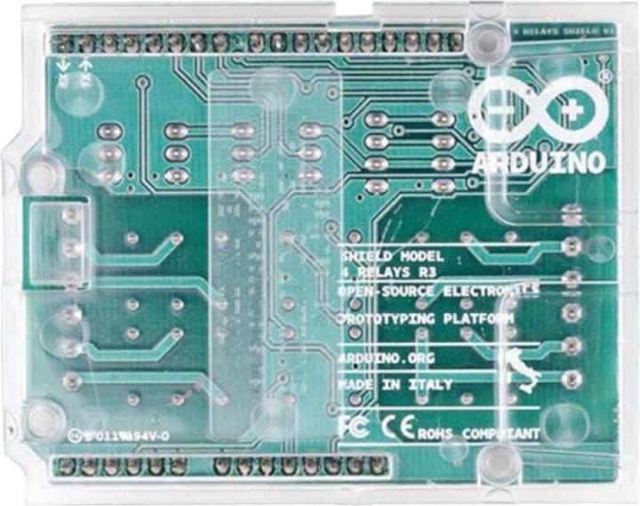 Actual product image Arduino 4 Relays Shield