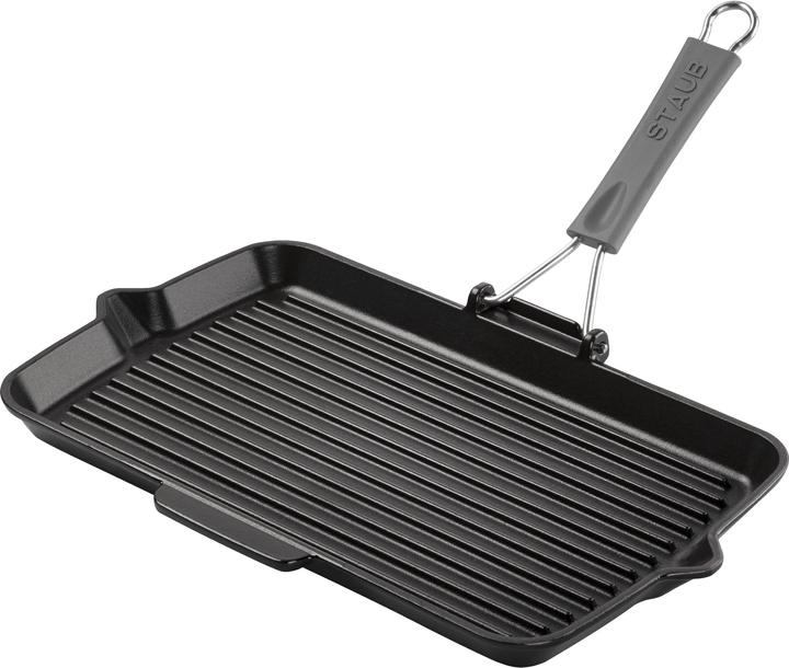 Grill pan (34 cm, Grill pan, Cast iron)