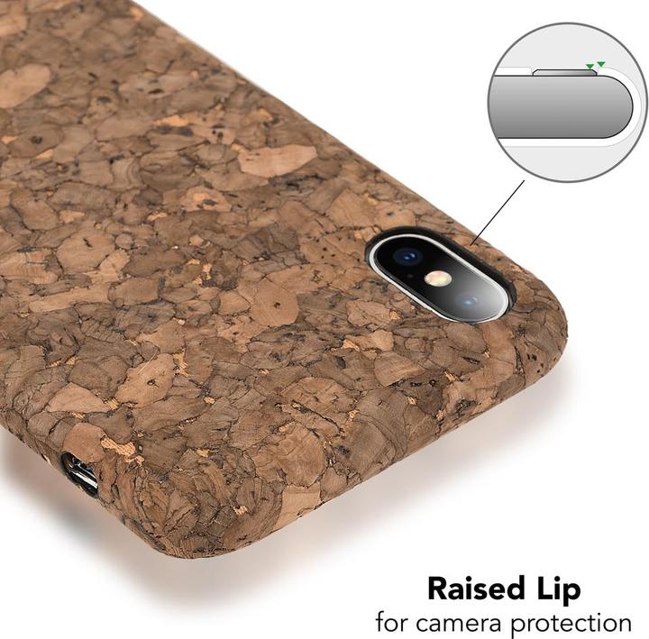 Productafbeelding Nalia Mobiel telefoonhoesje van kurk (Apple iPhone X, Apple iPhone XS)