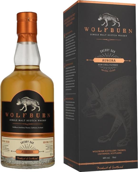 Image du produit Wolfburn Aurora (Single Malt, Scotch Whisky, 1 x 70 cl)