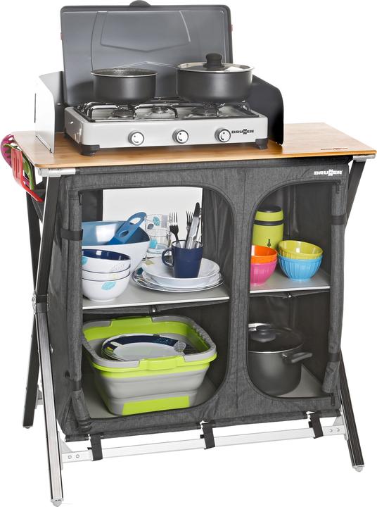 Actual product image Brunner Mercury Cross Square Cooker HWT kitchen cabinet