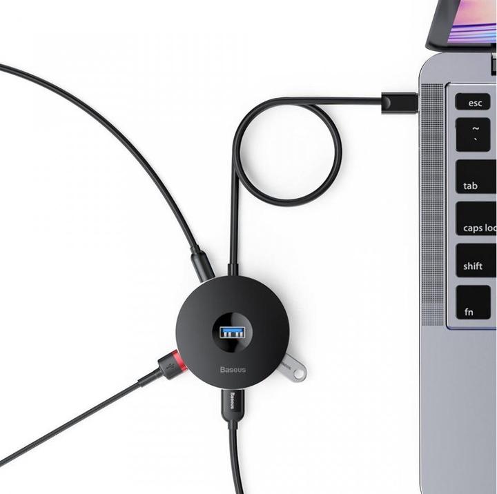 Actual product image Baseus CAHUB-GA01 (USB-C, USB-A, 4 ports)