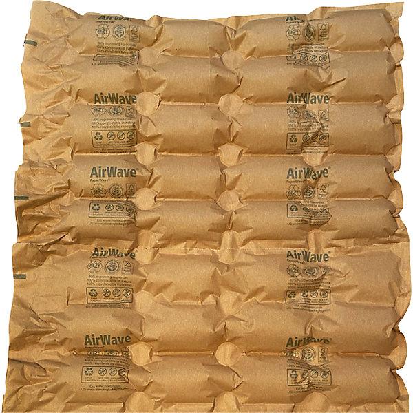 Immagine prodotto kaiserkraft Pellicola per cuscini ad aria AirWave® in carta terra, marrone, lunghezza 200 m (625 Pezzo/i)