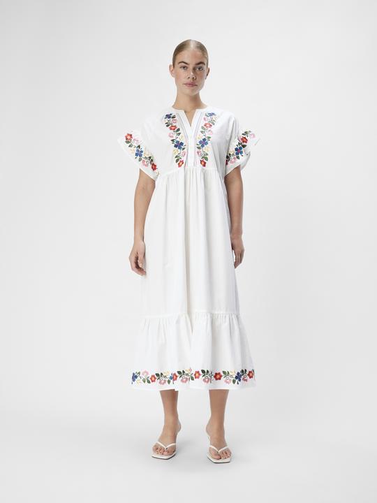 Produktbild Object Besticktes Maxikleid (36)