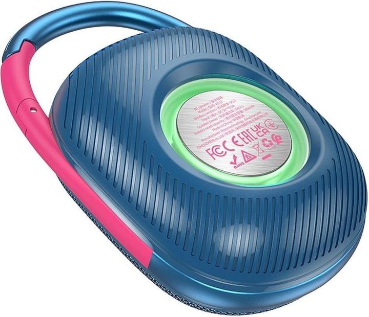 Actual product image Hoco Bluetooth speakers wireless speaker bluetooth HC17 navy blue (2 h)