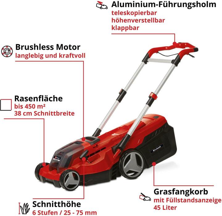 Actual product image Einhell Rasarro (Rechargeable battery operated)