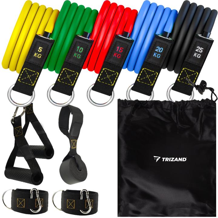Produktbild Trizand Widerstandsband-Set - 5 Bänder (Mittel)
