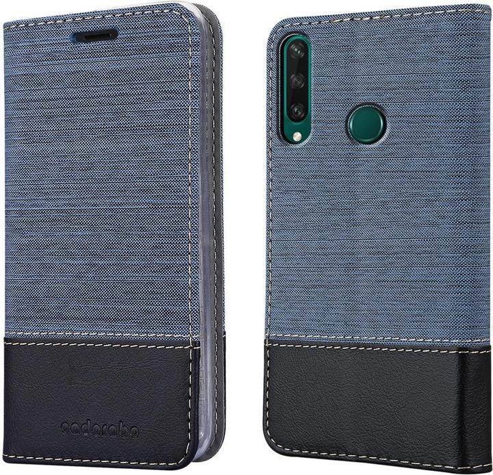 Produktbild Cadorabo Book Jeans Optik Cover (Huawei Y6p)