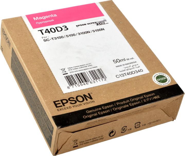 Actual product image Epson UltraChrome XD2 High Capacity (M)