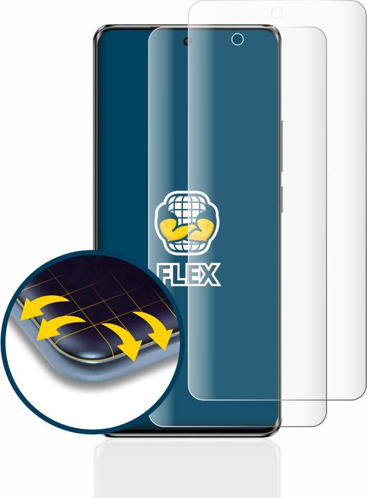 Actual product image BROTECT Full-Cover Protector (2 Piece, Oppo Reno 10 Pro)