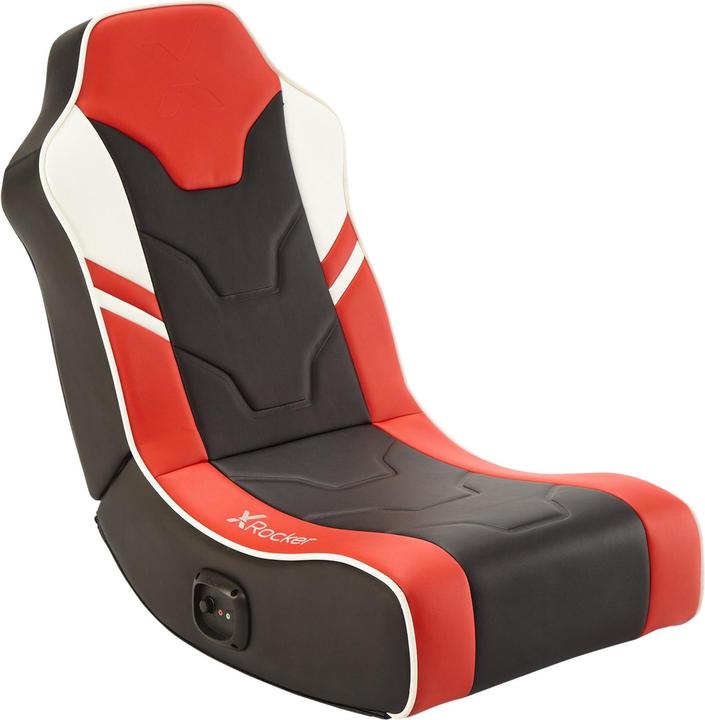 Actual product image X Rocker Shadow 2.0 Stereo Audio Gaming Floor Rocker Red