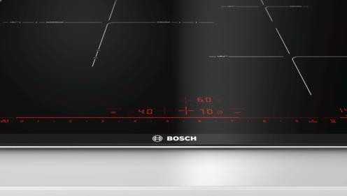 Actual product image Bosch Hausgeräte Series 8 PID675DC1E, Black, Built-in, Zone induction hob, Glass-ceramic, 3 zone(s), 3 zone(s)