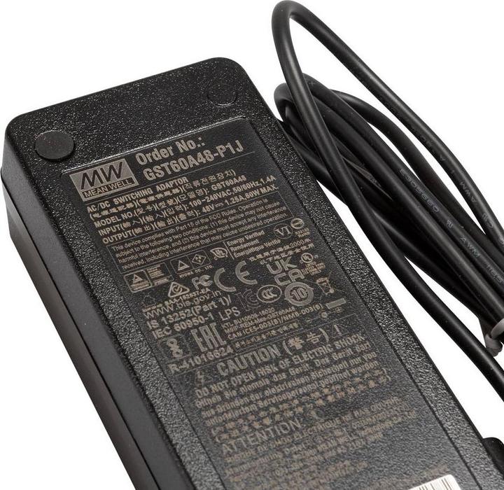 Immagine prodotto MeanWell Power Adapter Desk Top C14 48V ErP 60W (60 W)